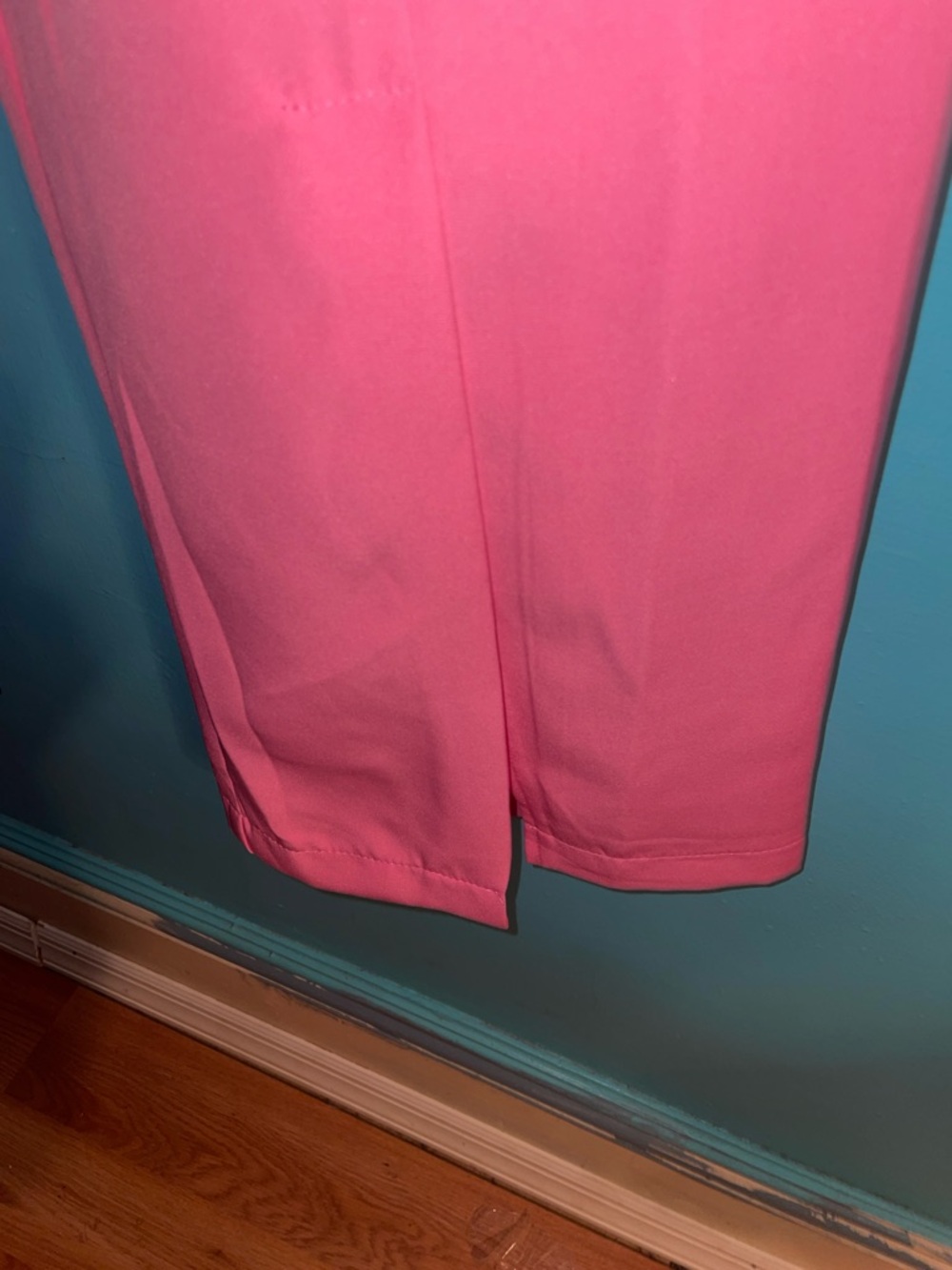 Women’s Pink Two-Piece Blazer and Wide-Leg Pant Set - Picture 5 of 14